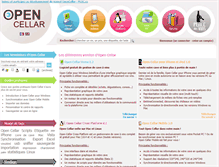 Tablet Screenshot of open-cellar.com